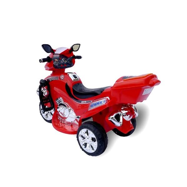 Actionbikes Motors Kinder Elektromotorrad C031 - Belastbarkeit 30 kg - Elektro Kinderdreirad mit Soundmodul - Kinder… – Bild 8