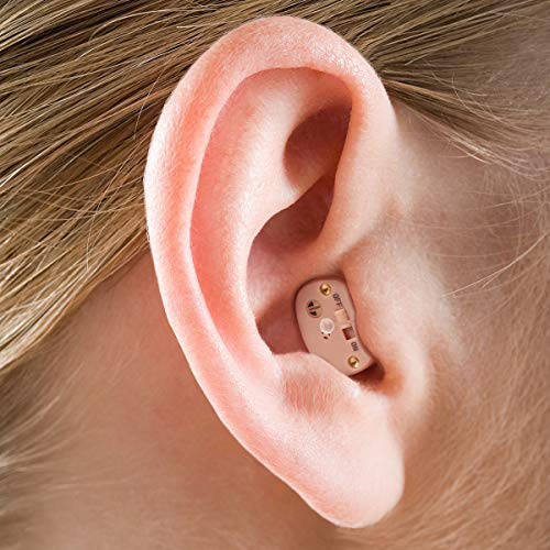 TKING Rechargeable Hearing Amplifier for Adults,Superior Noise Reduction & Feedback Cancelling,Aid and Assist Hearing (Blue, Rechargeable Type)