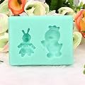 Easter Rabbit Cake Mold Silicone Handmade Soap Mould