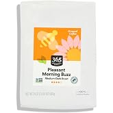 365 by Whole Foods Market, Pleasant Morning Buzz Ground Coffee, Medium-Dark Roast, 24 Ounce