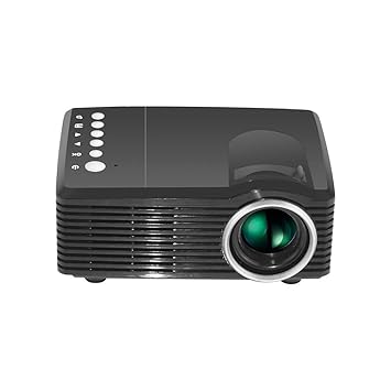 HBOY Proyector Mini HD Proyector Proyector LED portátil-Black ...