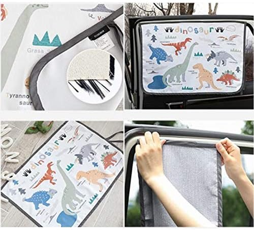 Magnet Car Sun Shade Curtain for Side Window for baby kids children - Sunshade Protector Sun Blocker Blind - Image 4