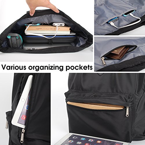 WANDF Drawstring Backpack with Shoe Pocket