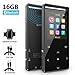 MP3 Player,MP3 Player with Bluetooth,16GB Music Player with FM Radio/Voice Recorder,HiFi Lossless Sound Quality,Metal, Alarm Clock, Touch Button, HD Sound Quality Earphone, with an Armband