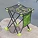 Small Folding Stool Portable, Mini Step Slacker Stool Camping Folding Chairs Outdoor, Lightwight Waterproof Collapsible Camp, Perfect for Fishing Traveling Hiking Beach Garden BBQ, Camouflage Green