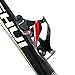 Wiel Lightweight Full Carbon Fiber Bicycle Bike Light Drink Water Bottle Cage Holder (Black Red)