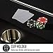 Franklin Sports Folding Poker Table – Portable Tabletop Casino-Style Poker – Up to 10 Players – Foldable Poker Table – Felt Top – Plush Armrests – Steel Frame – Easily View Your Cards – Cup Wells