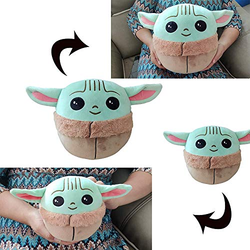 Baby Yoda Plush Toy, The Mandalorian Child Plush Stuffed Pillow Buddy