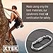 Climbing Carabiner - UIAA & CE Rated Carabiner Clip | Heavy Duty Locking Carabiner for Climbing, Rigging, Ropes, Hammocks, Camping
