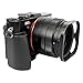Fotodiox Pro, All Metal Black Camera Hand Grip for Sony DSC-RX1R II Cyber-Shot Digital Camera with Battery Access