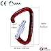 GM CLIMBING Ultra-Light Locking Carabiner Screw Gate Pack of 2