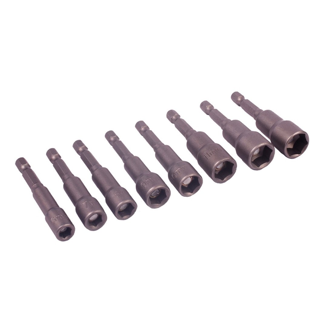 Blue Spot Tools 14107 8 Piece 1/4 Inch Magnetic Nut Driver