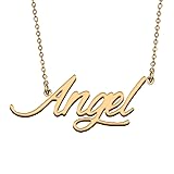 HUAN XUN Stainless Steel Initial Alphabet Custom
