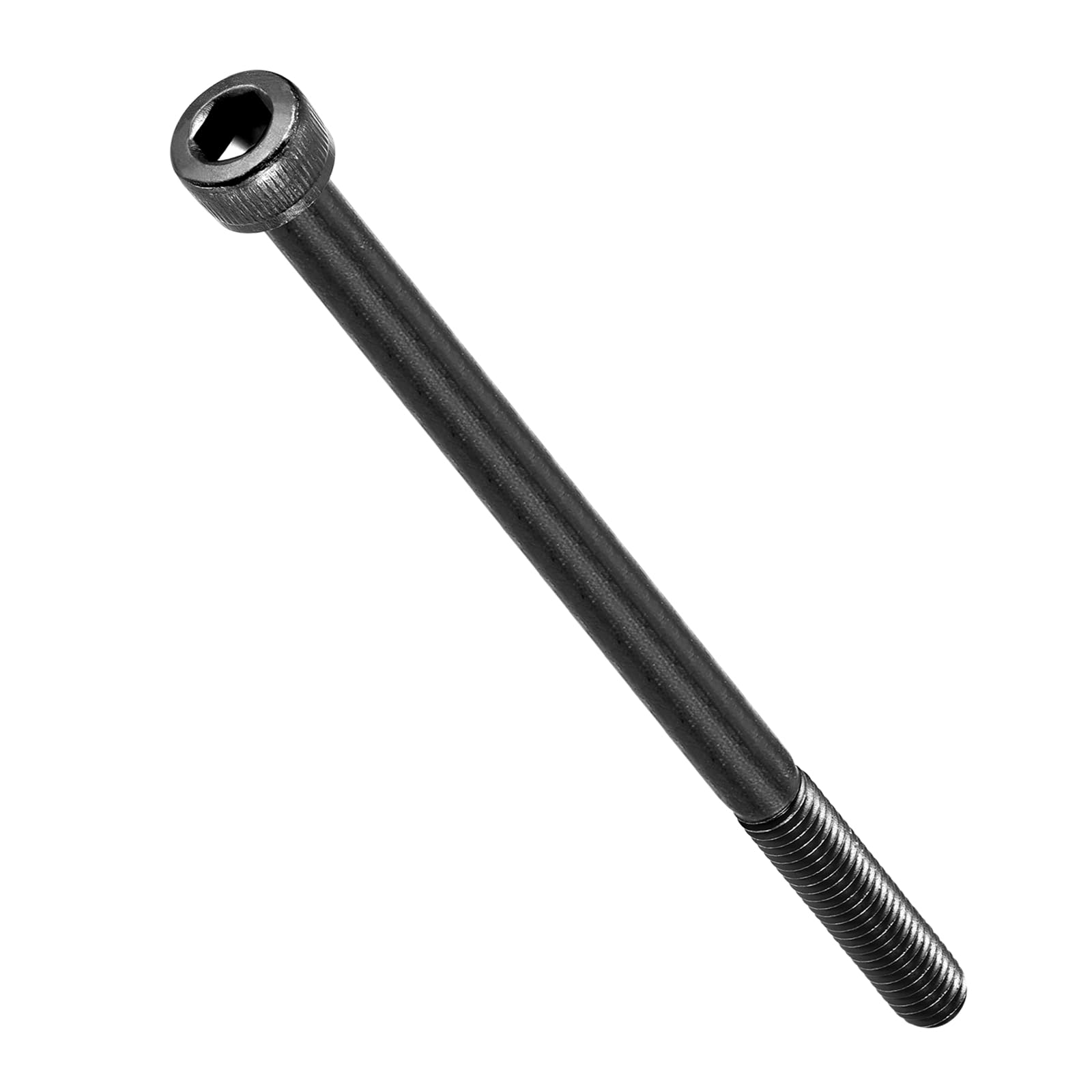 METALLIXITY Socket Head Cap Screws(M5-0.8x100mm)10Pcs, Carbon Steel Allen Socket Drive DIN912/ISO4762 Metric Oxide - Machine Grade 12.9 Internal Hex Screw UNC Coarse, Black