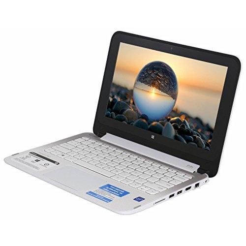 HP Stream X360 11.6-inch Touchscreen Convertible HD Laptop Premium High Performance | Intel Dual-Core | 2GB RAM | 32GB SSD | Webcam | Bluetooth | WiFi | Windows 8.1 (White)