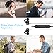 Sports Headphones GUSGU Wireless Earphone Stereo Sports Earbuds in Ear Bluetooth Headphones with Magnetic Design for Running(Noise Cancelling Mic,Snug Silicon Earbuds)