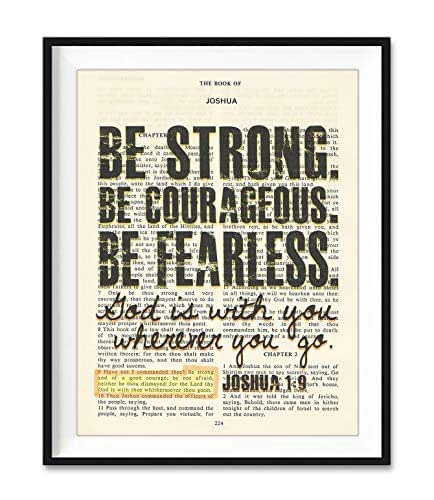bible verses about being fearless
