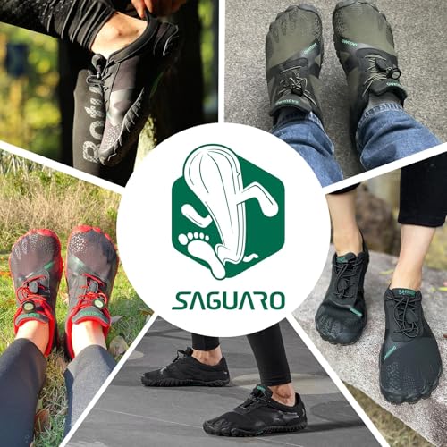 SAGUARO Versatile Minimalist Lightweight Flexible Outdoor Indoor Shoes – Gym Asphalt Beach Mountain, Unisex-Adult