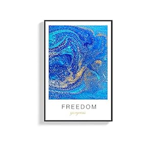 Framed Canvas Wall Art for Living Room, Bedroom Beautiful Metal Feature Canvas Prints for Home Decoration Ready to Hanging - 16x24 inches