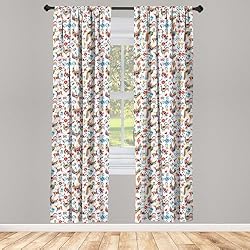Ambesonne Mexican Window Curtains, Traditional
