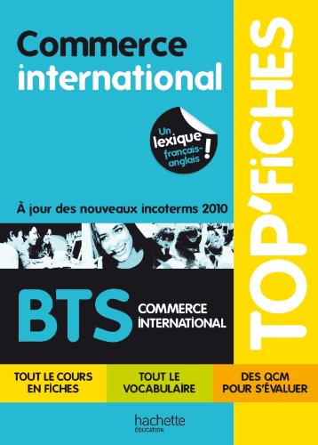 Top Fiches Bts Commerce International by (Paperback)