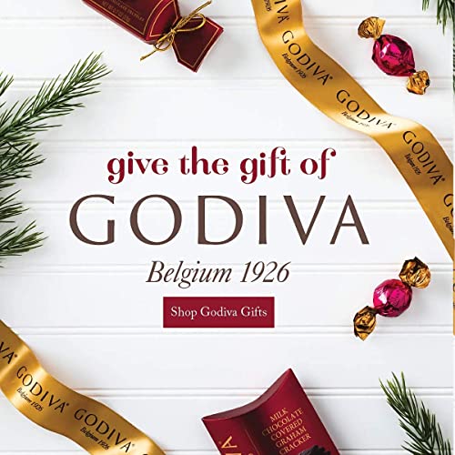 Godiva Hot Chocolate Mug Gift Set, Includes Branded White Ceramic Mug