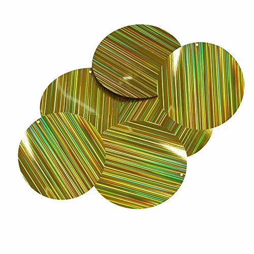 Gold City Lights Reflective Metallic Round 2