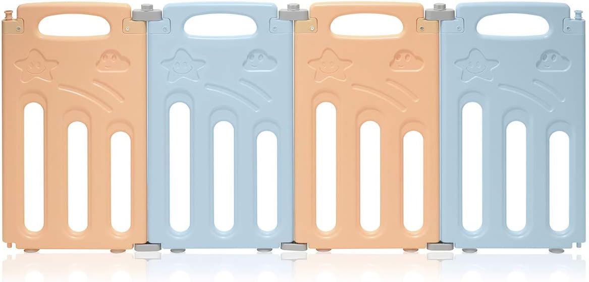 Baby Vivo Parc Bebe Barriere Securite Pliable Plastique Enfant Protection Porte Panel Jeu Espace Jeu Chambre Luna Paquet Additionale Securite Bebe Puericulture Lawawarenesssociety In