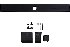 labwork Tailgate Flexible Step Pad Molding Trim with Release Button Replacement for 2015-2019 F150 FL3Z-9940602-B