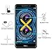 [3 Pack] Honor 6X Screen Protector Tempered Glass [9H Hardness][Ultra Clear][Anti Scratch][Bubble Free] HD Clear Tempered Glass Screen Protector Film for Huawei Honor 6 X 5.5 inch