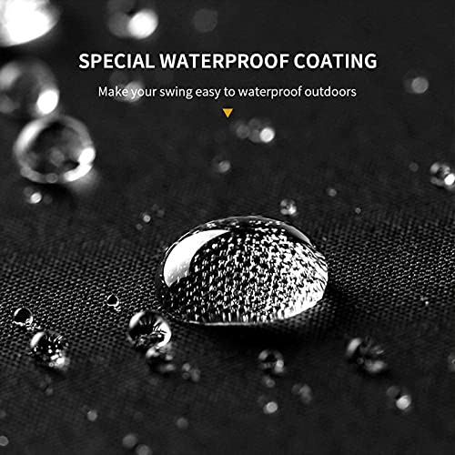 Tyfiner Gartenschaukel Bezug Ersatzdach für Hollywoodschaukel Gartenhof Wasserdicht und UV-Beständig Außenstaubabdeckung… – Bild 6