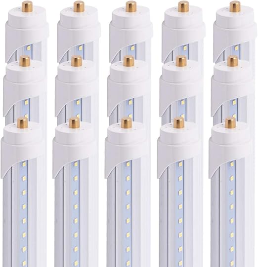 T8/T10/T12 bombillas LED de tubo de luz, blanco de luz diurna 6000 K