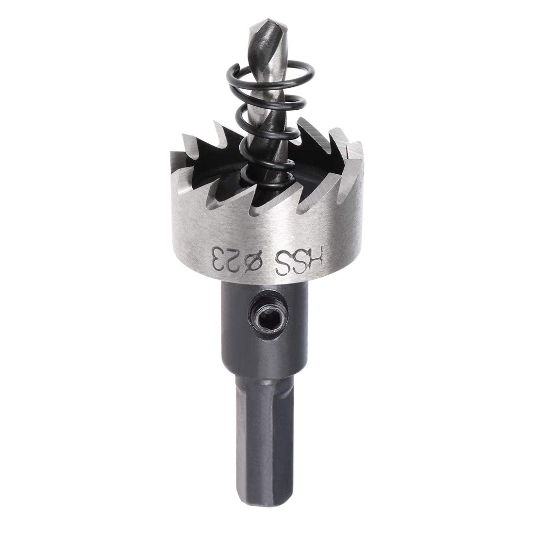 sourcingmap 23mm HSS Drill Bit Hole Saw for Stainless Steel Metal Alloy Wood