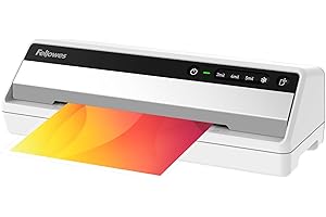 Fellowes Saturn 95 Thermal Laminator Machine for Home or Office with Pouch Starter Kit, 9.5 inch, Fast Warm-Up, Jam-Free Design(5735801)