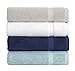 SALBAKOS - Bathroom Rugs Set 2 Piece, 100% Cotton Bath Mats for Bathroom, Comfy & Highly Absorbent Floor Mats, Machine Washable | 20