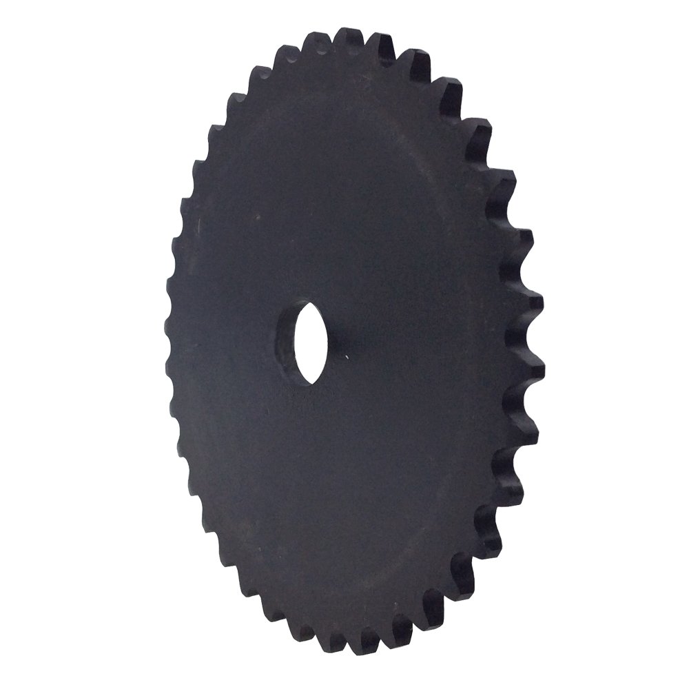 Power Transmission Products KOVPT # 35 Roller Chain Plate Sprocket 23 Teeth 1/2 Bore Pith 3/8 Carbon Steel Black 1PCS Industrial & Scientific