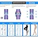 SWOLF Compression Pantyhose Women Men, Closed Toe 20-30 mmHg Graduated Firm Support Compression Stockings Hose - Waist High Edema Moderate Varicose Veins Medical Compression Tights (Beige, X-Large)