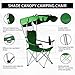 unhg Camp Chairs with Shade Canopy Chair Folding Camping Recliner Support 380 LBS， with Two Cup Holders and Carry Bag, for Outdoor Beach Camp Park Patiothumb 2