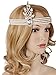Vijiv Vintage 1920s Flapper Headband Gatsby 20s Headpiece Inspired Accessories