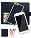 iPhone 6s Plus Wallet Case, Crosspace iPhone 6 Plus Flip Holster PU Leather Cover Cases Magnetic Detachable Protective Folio Shell Credit Card ID Holders for Apple iPhone 6/6s Plus 5.5