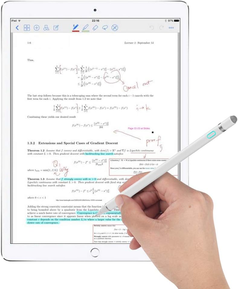 El mejor Lápiz Táctil para iPad