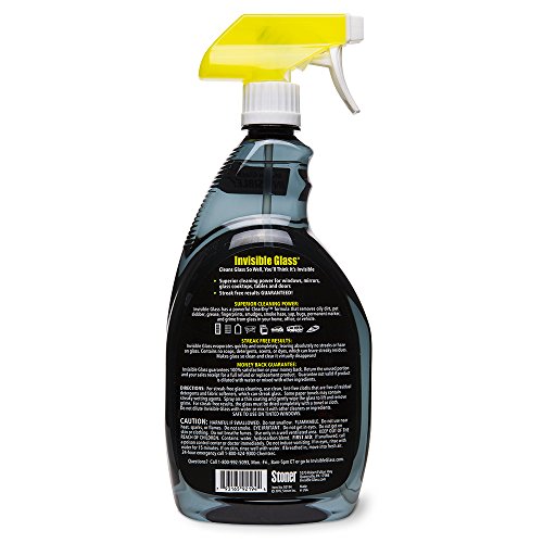 1 Invisible+Glass+92194+4PK+Premium+32+oz+Bottle