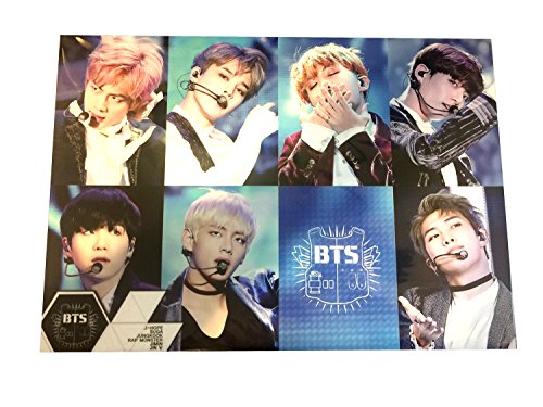 K-pop poster 18x12 inches (10 poster in one set) (bts)