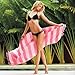 VICTORIA'S SECRET Beach Blanket - Pink Stripe