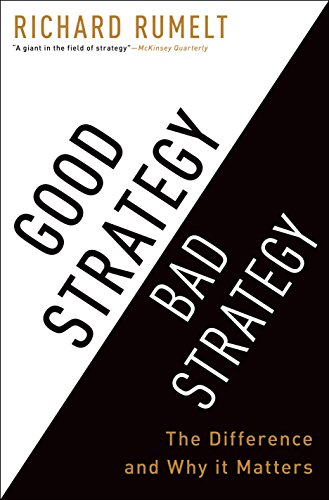 Cover of Good Strategy/Bad Strategy