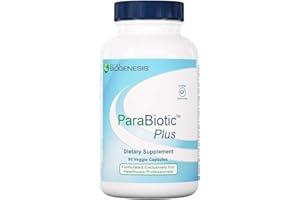 Nutra Biogenesis ParaBiotic Plus - Probiotics for Women & Men, Wormwood, Black Walnut & Neem for Added Support, Microbiome Supplement, Clean, Vegan, Natural - 90 Veggie Capsules
