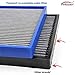 POTAUTO MAP 5010 (CF10140) Re-Washable Car Cabin Air Filter Replacement for INFINITI FX35 FX45 G35, MITSUBISHI ECLIPSE CROSS LANCER OUTLANDER SPORT RVR, NISSAN ALTIMA MAXIMA MURANO SENTRA X-TRAIL
