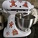 Gingerbread Men Cookie Assortment Christmas Holiday Kitchen Decal Kit Mixer Machine Art Wrap