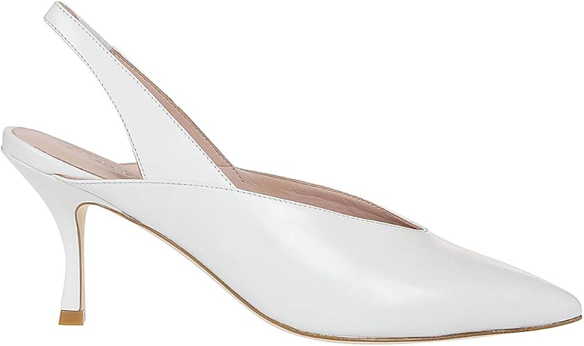 stuart weitzman white pumps