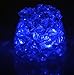 SAMYO Set of 36 Waterproof Wedding Submersible Battery LED Tea Lights Underwater Sub Lights- Wedding Centerpieces Party Decorate (Blue)